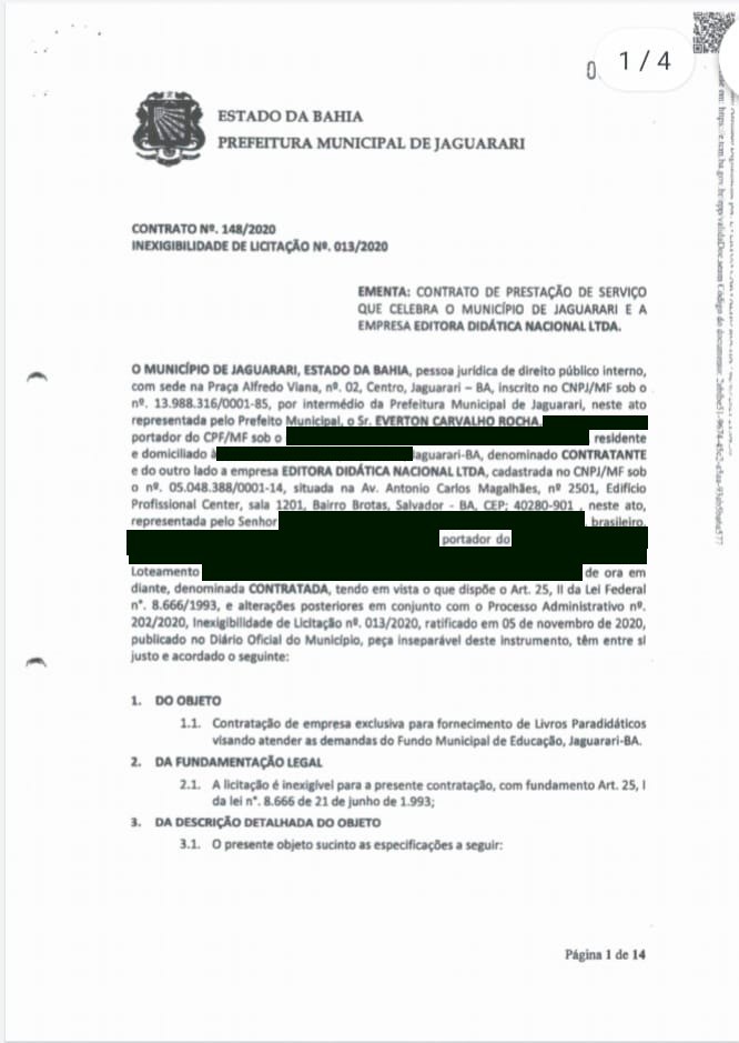 Após perder eleição, ex-prefeito Everton Rocha faz compra  milionária de livros, mesmo sem aulas presenciais nas escolas
