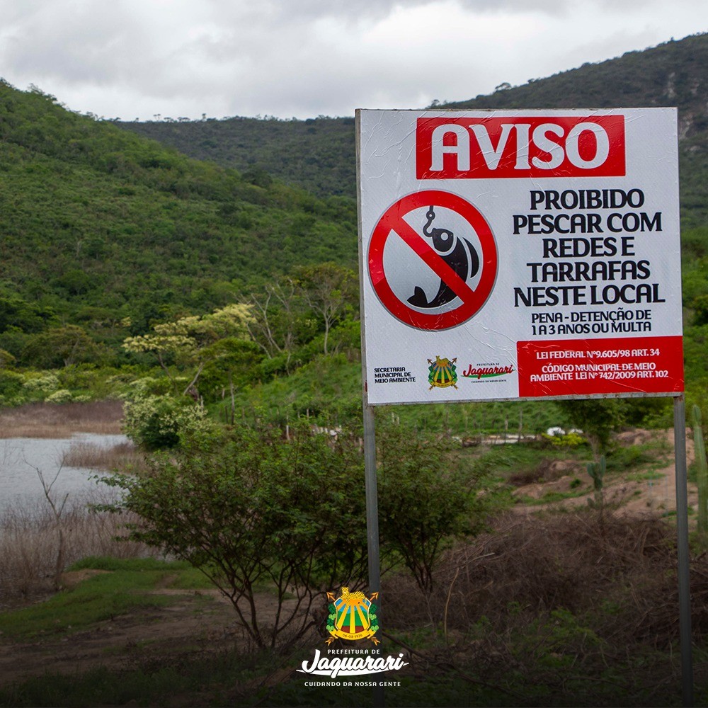 SEMMA Jaguarari realiza intervenções ambientais  na nascente Brejinho e na barragem Fonte Velha