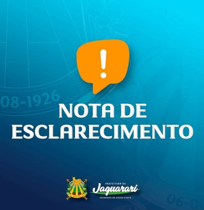 Nota de Esclarecimento