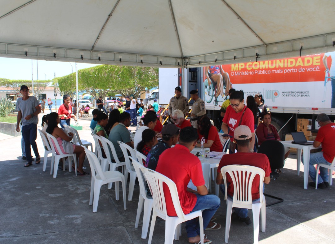 Com apoio da Prefeitura de Jaguarari, MP Comunidade viabiliza serviços de cidadania